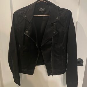 Lucky Brand Women's Black Moto Jacket